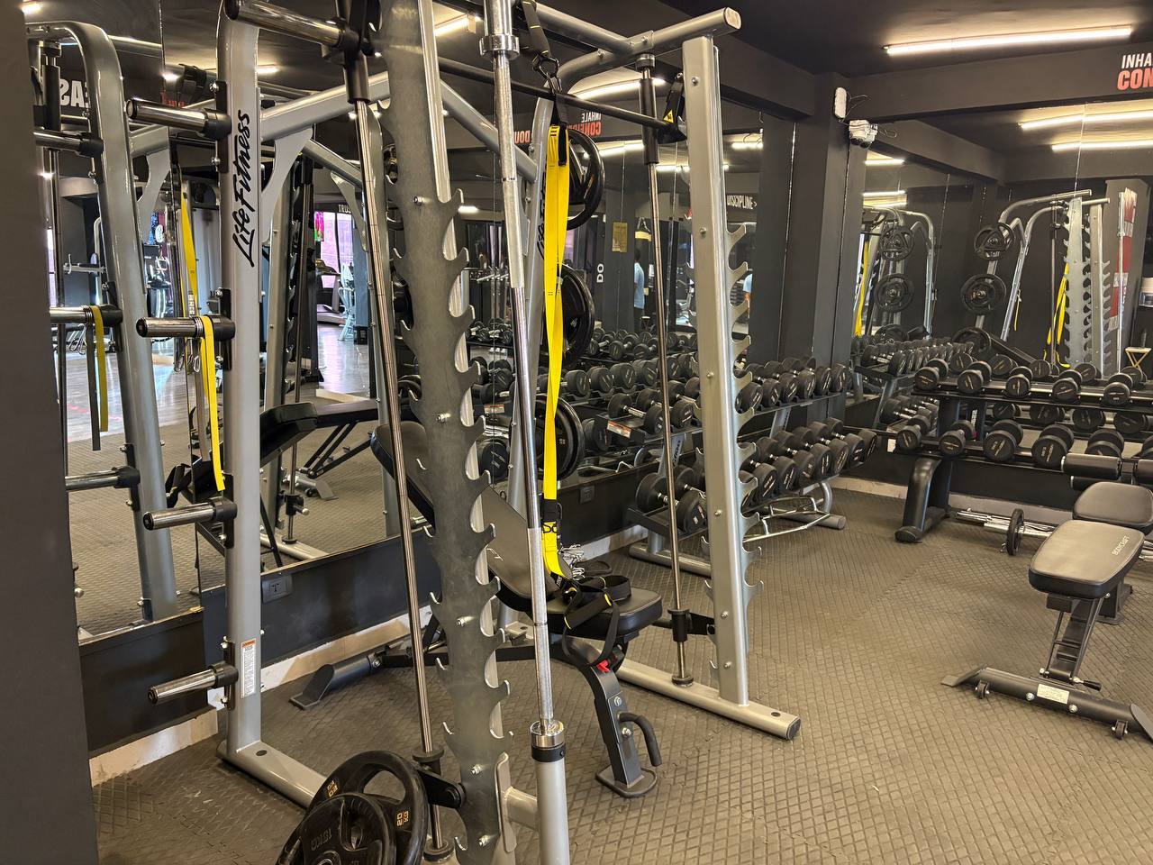 Weight training equipment