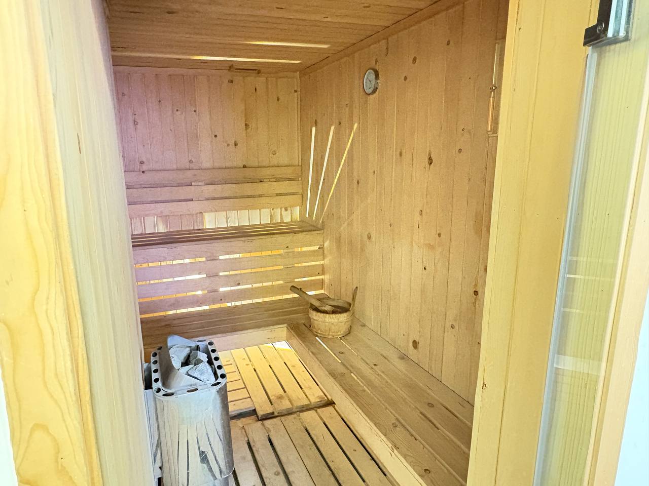sauna room